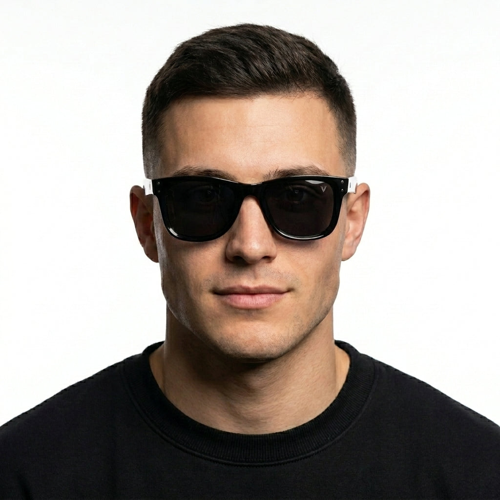 Óculos de sol Polarizado - Black Wayfarer - UV 400