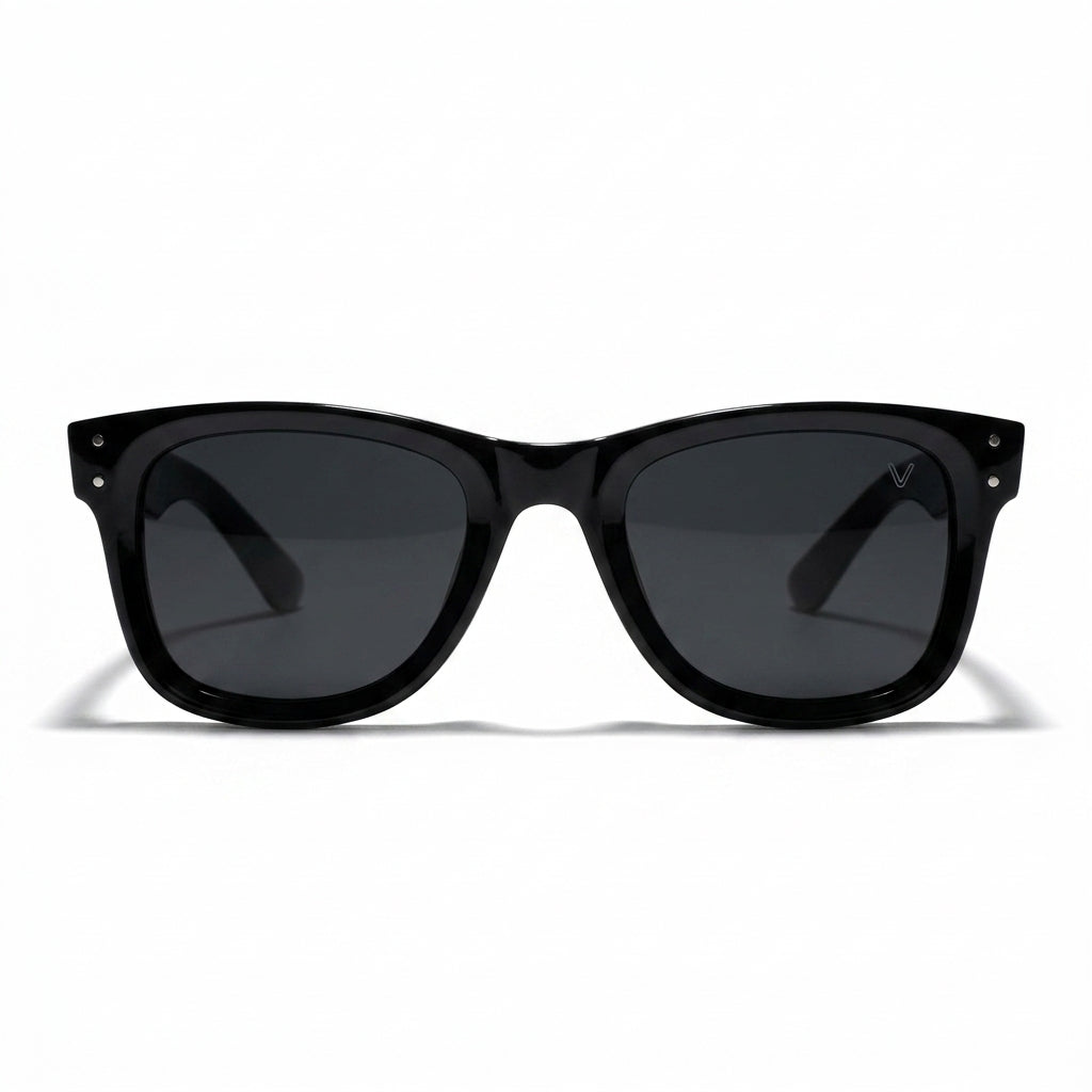 Óculos de sol Polarizado - Black Wayfarer - UV 400